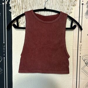 Altar’d State ribbed crop top. Cute summer top